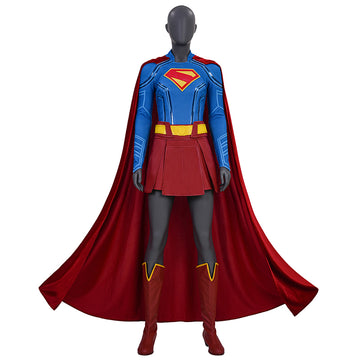 2025 Superhero Legacy Girl of Steel Supergirl Cosplay Costume Halloween Outfit Becostume